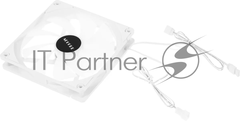 Вентилятор для корпуса Accord ACC-C14 ARGB 140х140x25 белый 3-pin 26дБ (ACC-C14 ARGB WHITE) brown box