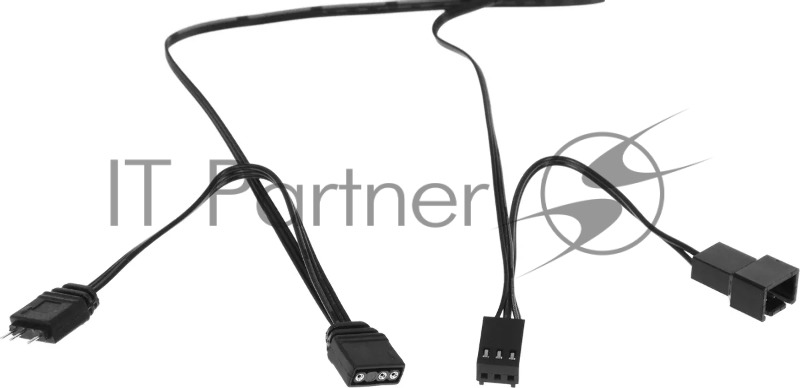 Вентилятор для корпуса Accord ACC-C14 ARGB 140х140x25 черный 3-pin 26дБ (ACC-C14 ARGB BLACK) brown box