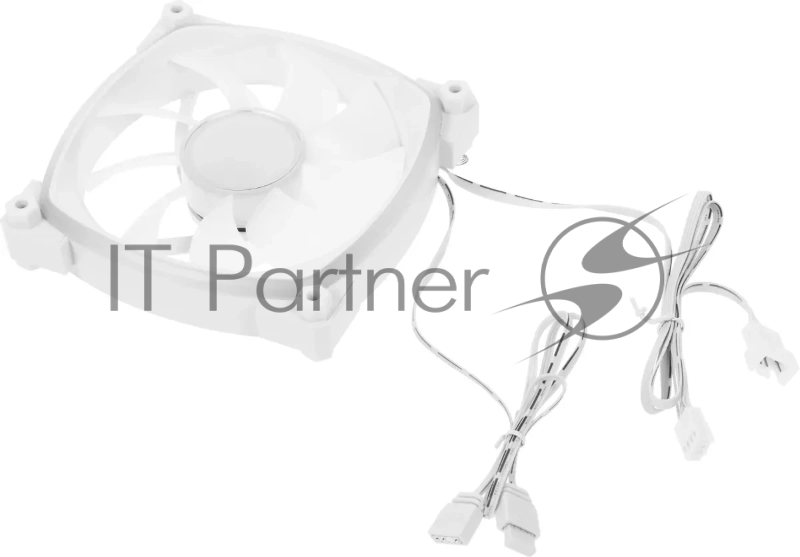 Вентилятор для корпуса Accord ACC-U12 ARGB 120х120x25 белый 4-pin 27дБ (ACC-U12 ARGB WHITE) brown box