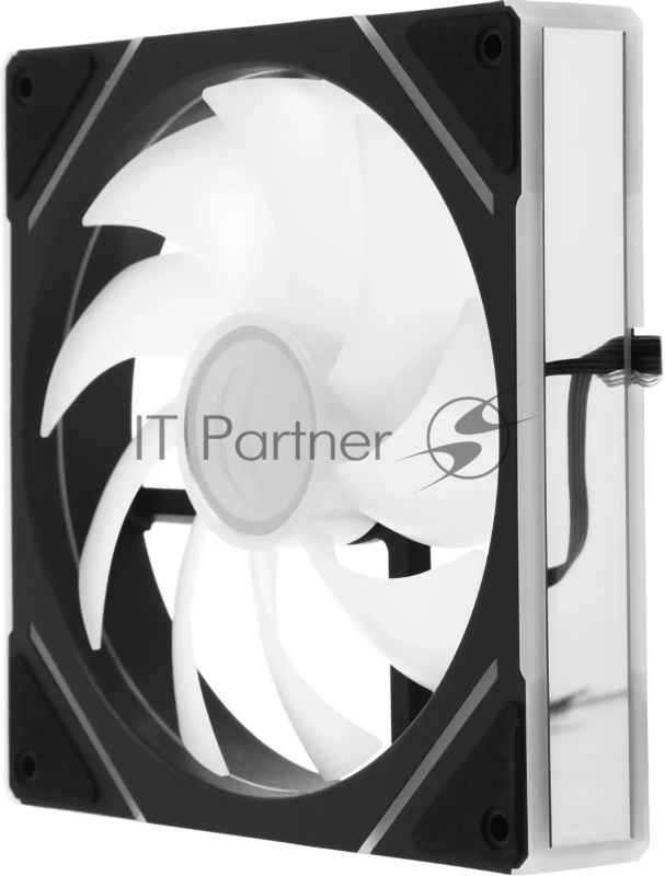 Вентилятор для корпуса Accord ACC-YF14 ARGB 140х140x25 черный 4-pin (ACC-YF14 ARGB BLACK) brown box