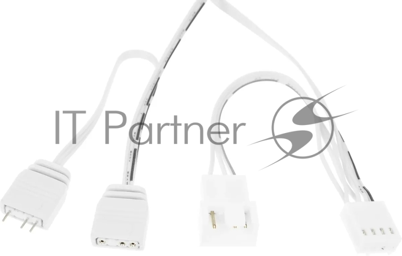 Вентилятор для корпуса Accord ACC-YH12 ARGB 120х120x25 белый 4-pin 27дБ (ACC-YH12 ARGB WHITE) brown box