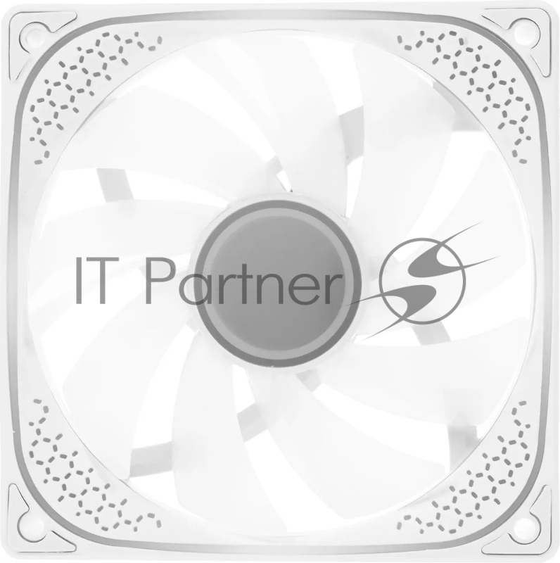 Вентилятор для корпуса Accord ACC-YH12 ARGB 120х120x25 белый 4-pin 27дБ (ACC-YH12 ARGB WHITE) brown box