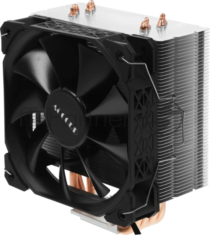 Устройство охлаждения(кулер) Accord ACC-4P12 Soc-AM5/AM4/1200/1700/1851 серебристый/черный 4-pin 31dB Al+Cu 180W 565gr brown box