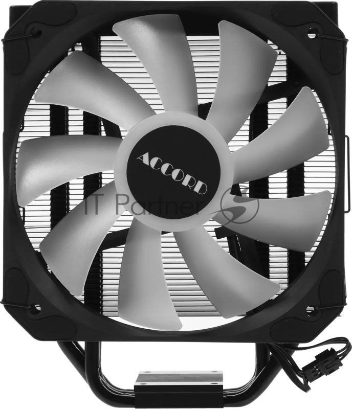 Устройство охлаждения(кулер) Accord ACC-YX4P13 ARGB Soc-AM5/AM4/1200/1700/1851 черный 4-pin 36.5dB Al+Cu 220W 740gr brown box