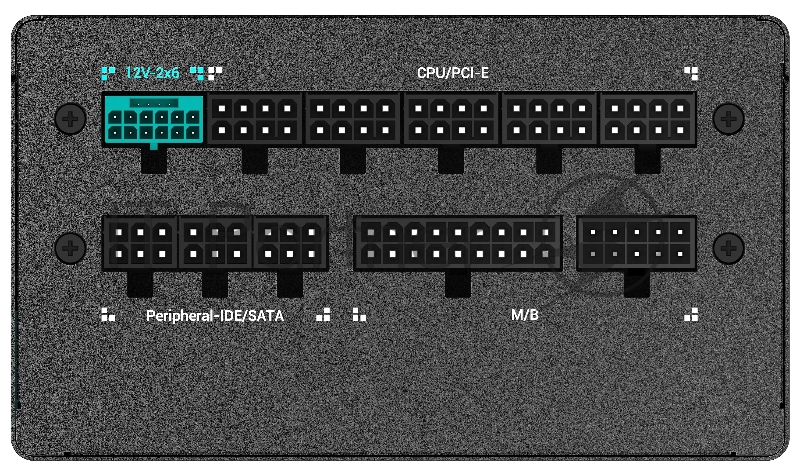 Блок питания Deepcool / GamerStorm PQ750G (ATX 3.1, 750W, Full Cable Management, PWM 120mm fan, 80+ GOLD, Active PFC + Half Bridge + DC/DC, Full Japanese Capasitors, Gen5 PCIe) RET