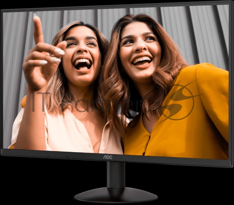 Монитор 27 AOC 27B30H 1920x1080, WLED, 16:9, IPS, 300 cd, 1000:1, 20M:1, 1ms, 178/178, VGA, HDMI, 120 Hz, Tilt, VESA, Внеш, Black, 3y