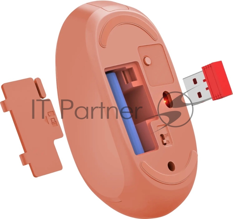 Мышь DEFENDER (52398) Smart MM-396, красный