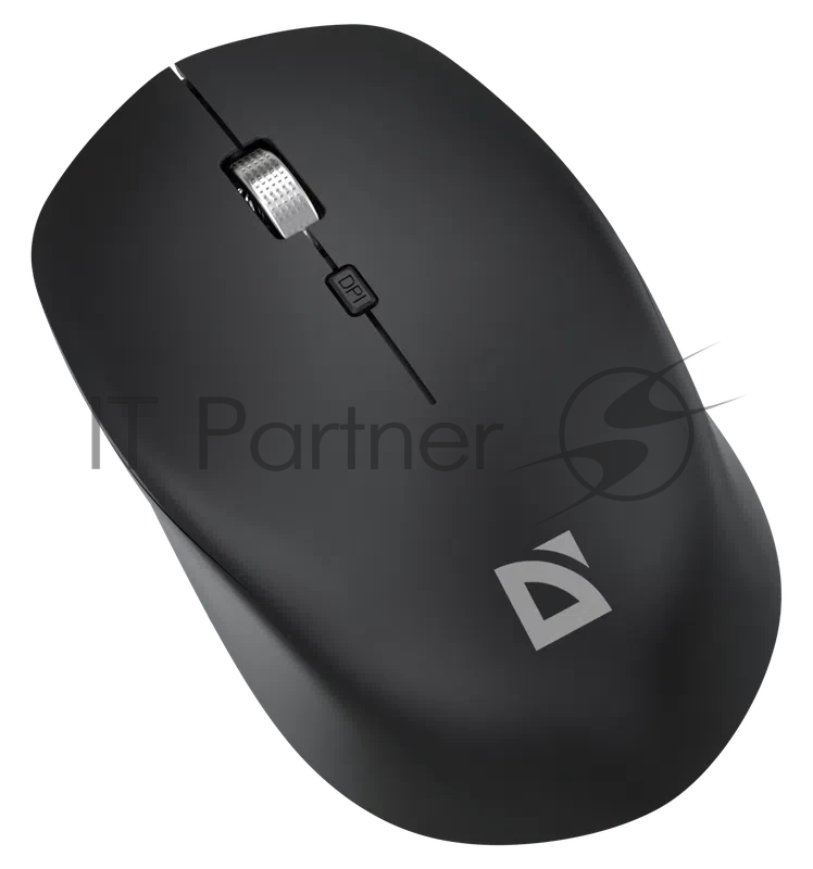 Мышь беспроводная DEFENDER (52406) Velvet MB-406 черный