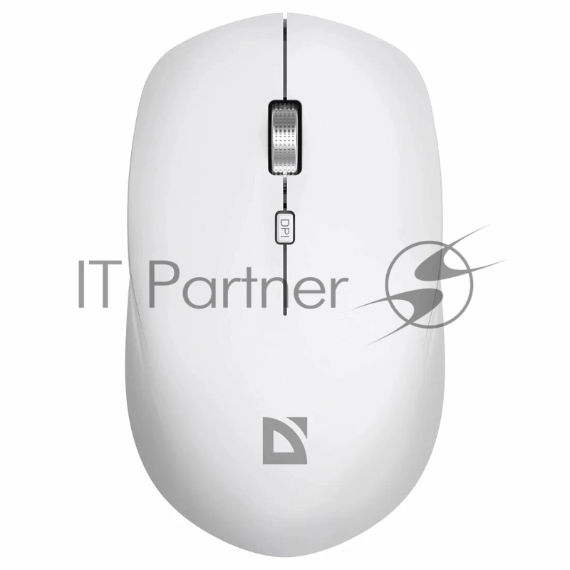 Мышь беспроводная DEFENDER (52407) Velvet MB-406 белый