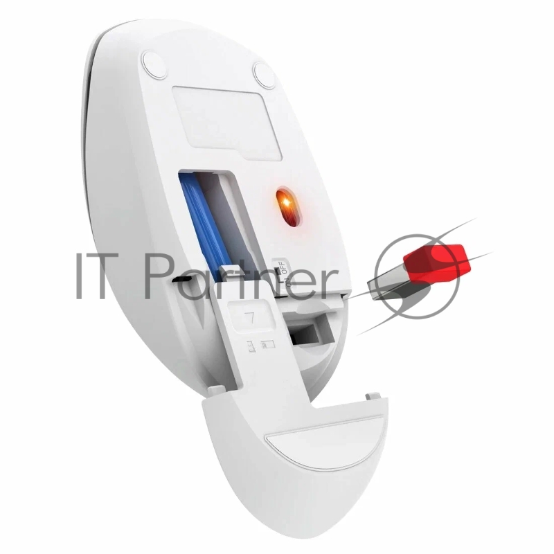 Мышь беспроводная DEFENDER (52407) Velvet MB-406 белый