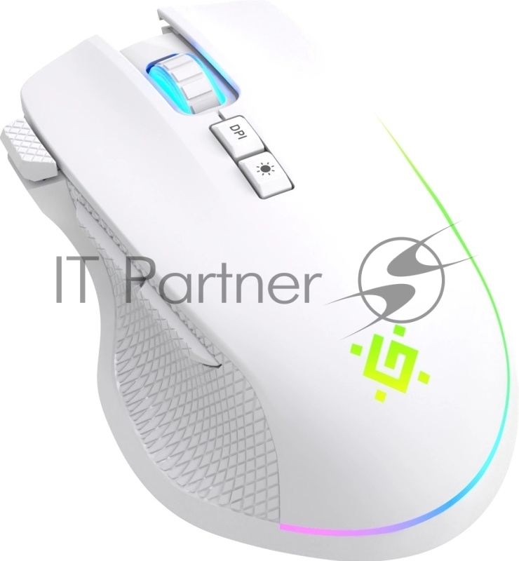 Мышь беспроводная DEFENDER (52422) Immortal GM-421 белый