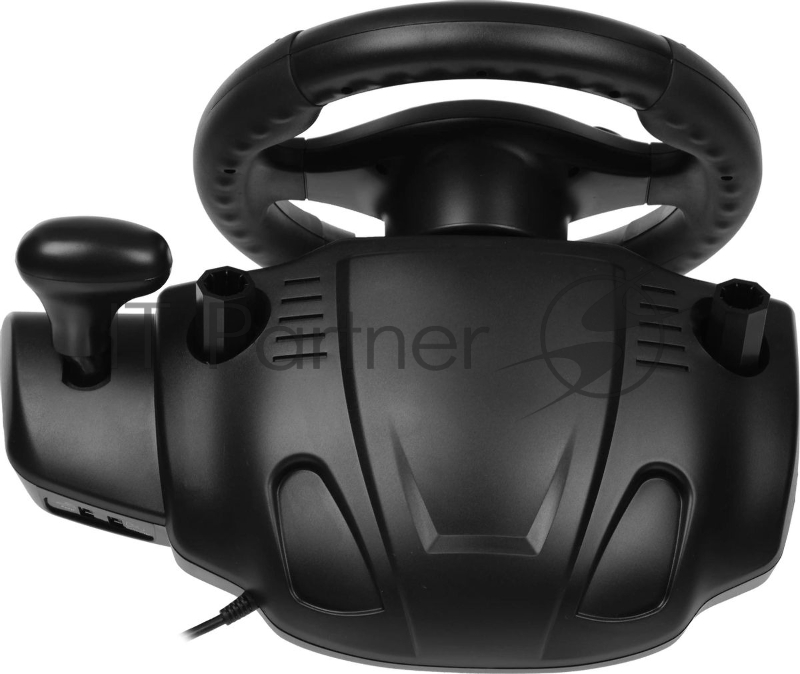 Игровой руль DEFENDER (64067) Rager черн,PC/PS/Xbox/Switch,педали