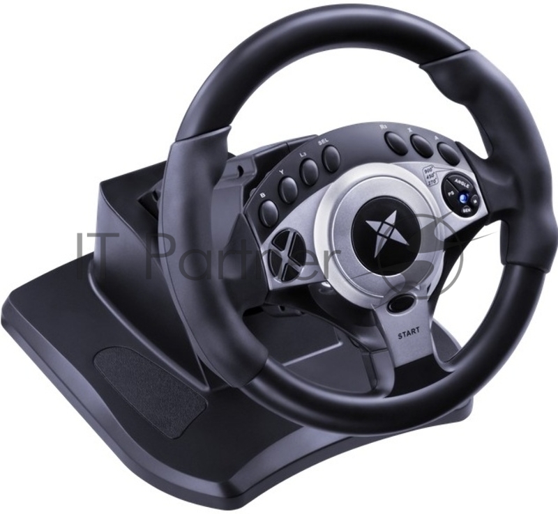 Игровой руль DEFENDER (64066) Glazer черный