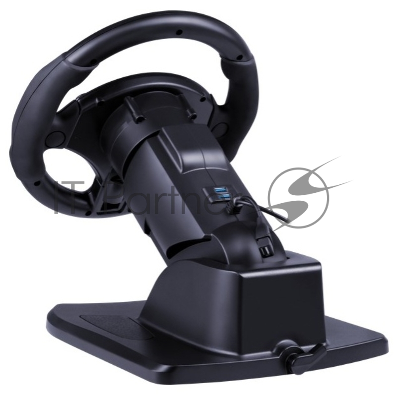 Игровой руль DEFENDER (64066) Glazer черный