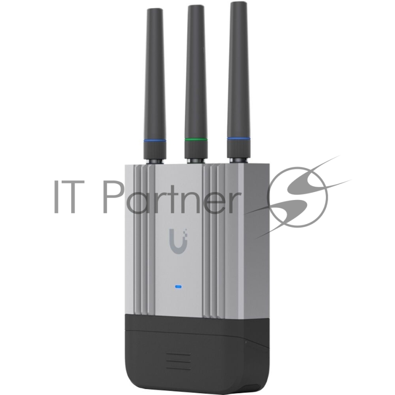 Wi-Fi маршрутизатор с LTE-модемом Ubiquiti UniFi Mobile Router Industrial категории 4, 2,4 ГГц (b/g/n), MIMO 2x2, 2x 1G RJ45, USB Type-C, nano-SIM