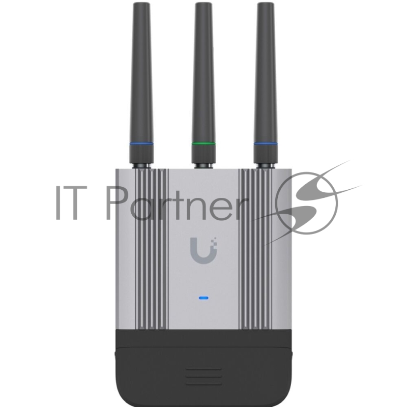 Wi-Fi маршрутизатор с LTE-модемом Ubiquiti UniFi Mobile Router Industrial категории 4, 2,4 ГГц (b/g/n), MIMO 2x2, 2x 1G RJ45, USB Type-C, nano-SIM