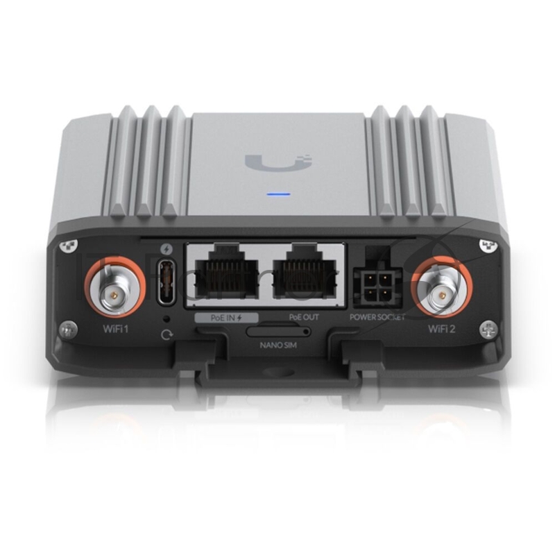 Wi-Fi маршрутизатор с LTE-модемом Ubiquiti UniFi Mobile Router Industrial категории 4, 2,4 ГГц (b/g/n), MIMO 2x2, 2x 1G RJ45, USB Type-C, nano-SIM