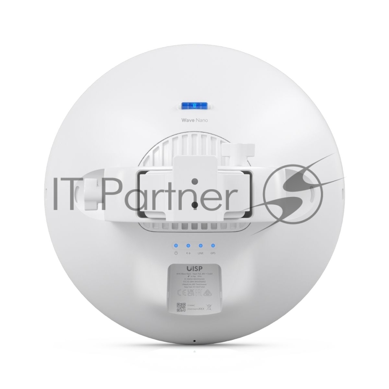Точка доступа Wi-Fi Ubiquiti UISP Wave Nano Абонентское радиоустройство 60 ГГц (с резервированием 5 ГГц), UISP Wave Technology, 41 дБи