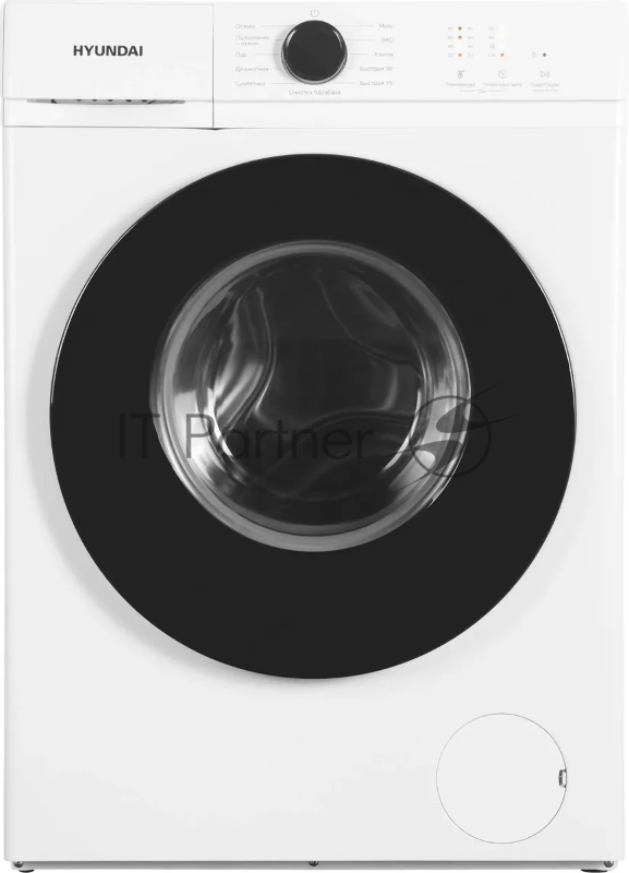 Стиральная машина Hyundai WME7212 белая, загрузка фронтальная 7кг, 1200 об/мин., класс: A