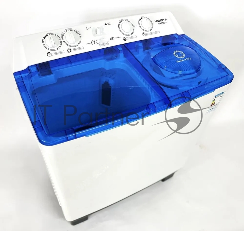 Стиральная машина VESTA WMC100P 10кг Синий