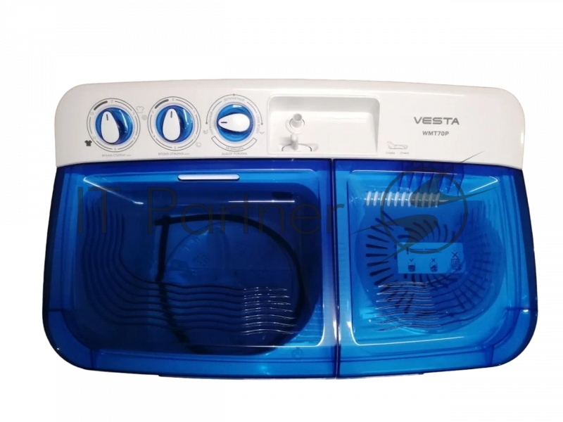 Стиральная машина VESTA WMT 70P 7кг синий