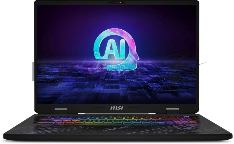 Ноутбук MSI Pulse 17 AI C1VEKG-088XRU Core Ultra 5 125H 16Gb SSD1Tb NVIDIA GeForce RTX4050 6Gb 17 IPS QHD+ (2560x1600) FreeDOS black WiFi BT Cam (9S7-17T311-088)