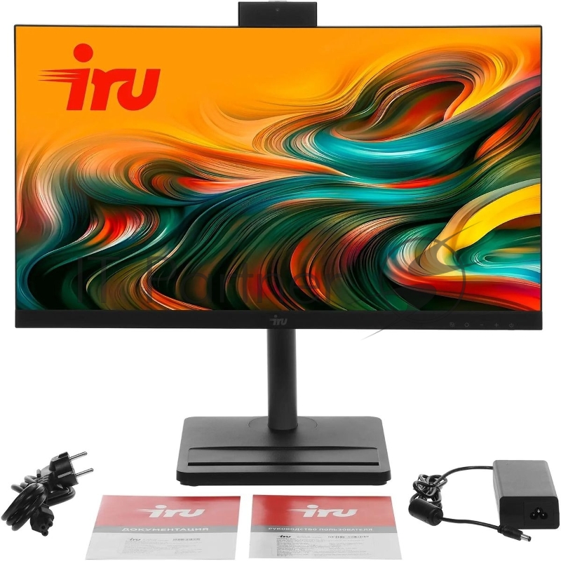 Моноблок IRU Tactio 24ID 24.5 Full HD i3 1215U (1.2) 8Gb SSD256Gb UHDG Windows 11 Pro 64 GbitEth WiFi BT 90W Cam черный 1920x1080