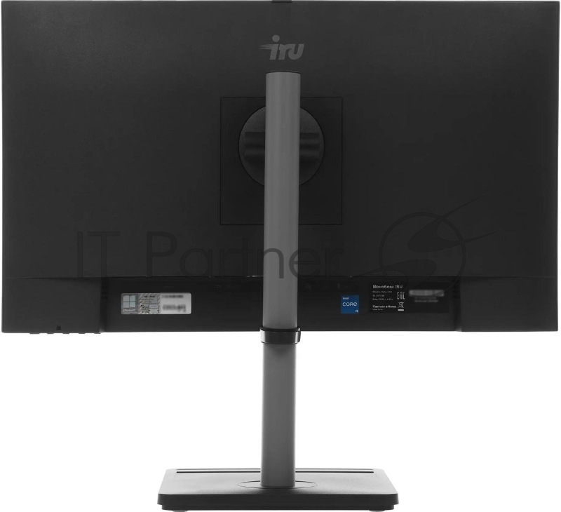 Моноблок IRU Tactio 24ID 24.5 Full HD i3 1215U (1.2) 8Gb SSD256Gb UHDG Windows 11 Pro 64 GbitEth WiFi BT 90W Cam черный 1920x1080