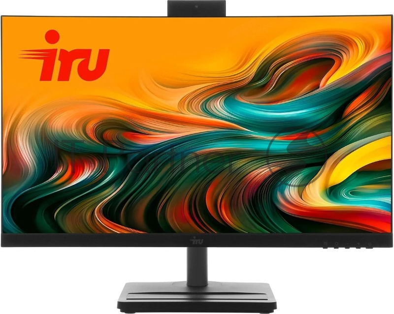 Моноблок IRU Tactio 24ID 24.5 Full HD i3 1215U (1.2) 8Gb SSD256Gb UHDG Windows 11 Pro 64 GbitEth WiFi BT 90W Cam черный 1920x1080