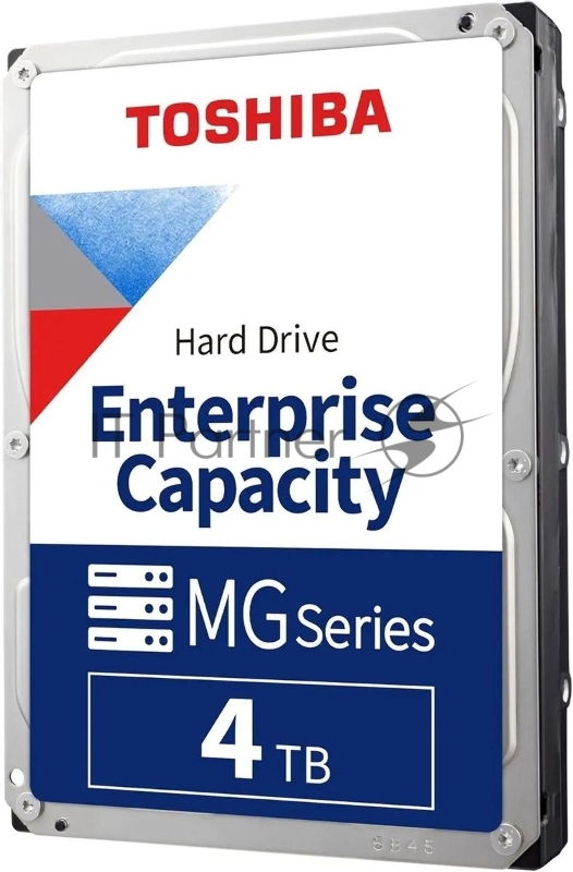Жесткий диск Toshiba Enterprise HDD 3.5 SATA 4TB, 7200 rpm, 512MB buffer, 512e/4Kn, MG10ADA400E, 1 year