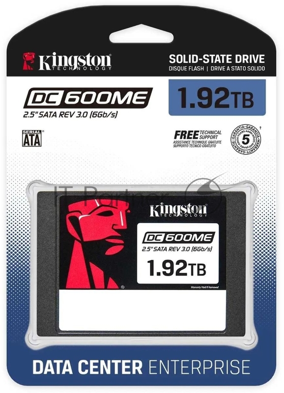 Накопитель SSD Kingston SATA-III 1.92TB SEDC600ME/1920G DC600M 2.5 1 DWPD