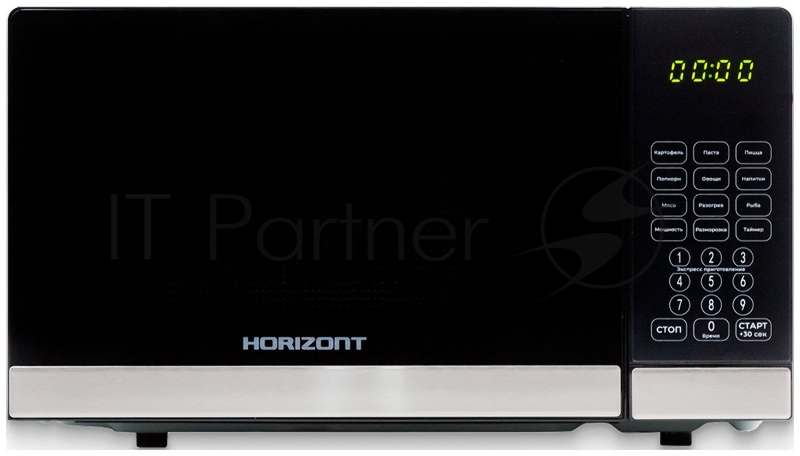 Микроволновая печь Horizont 20L SOLO черный HSD202B 700W