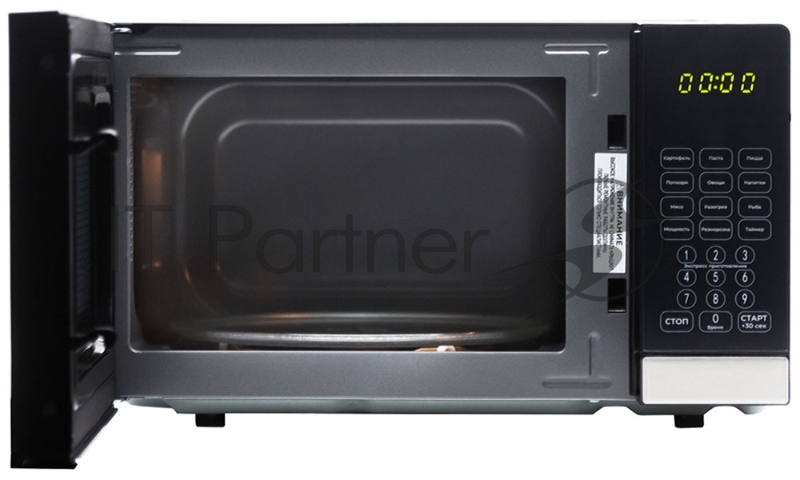 Микроволновая печь Horizont 20L SOLO черный HSD202B 700W