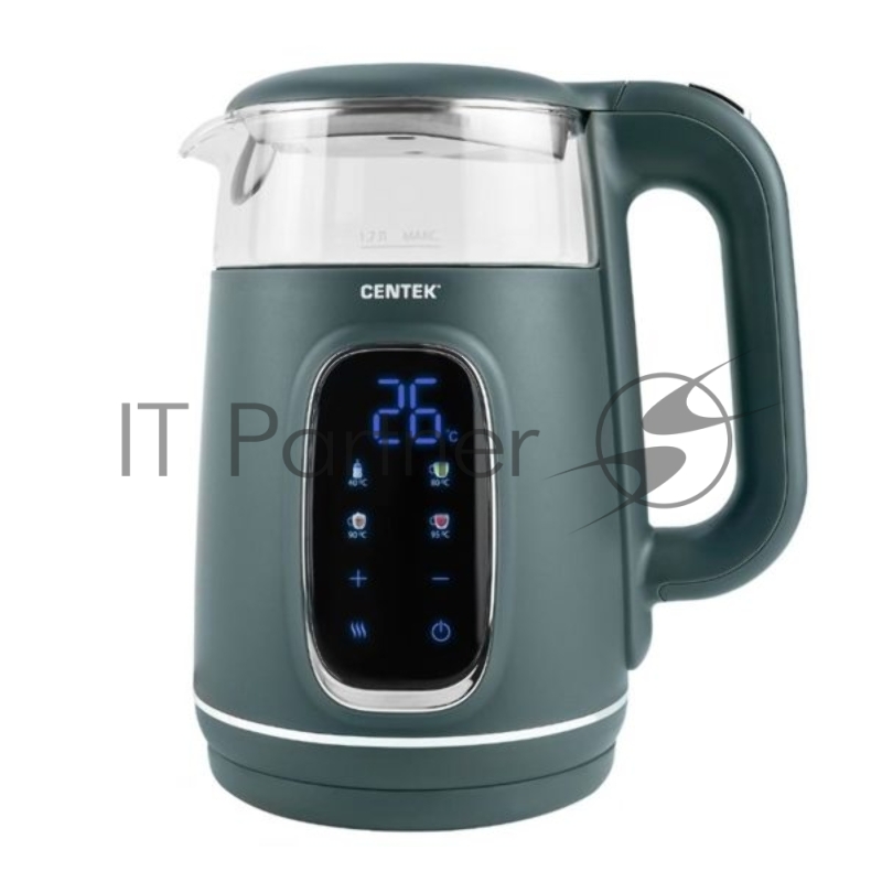 Чайник электрический CENTEK CT-0052 Green