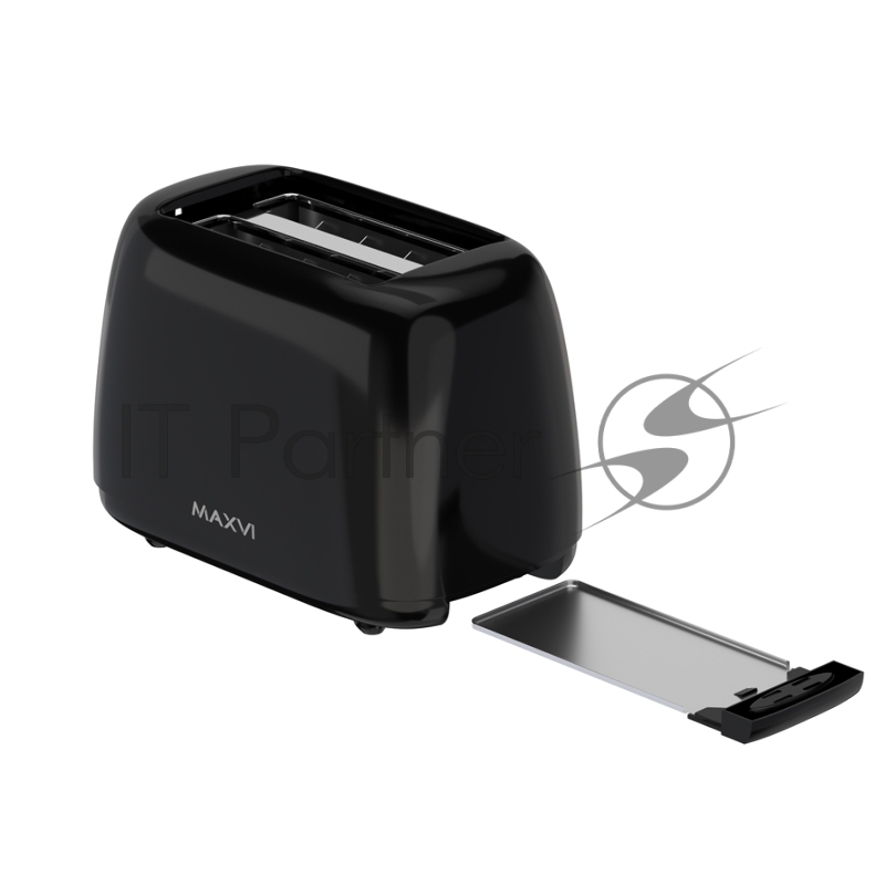 Тостер MAXVI KT723P black