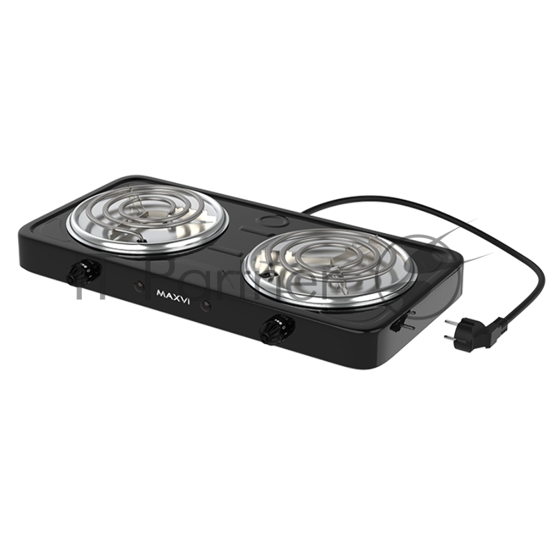 Плита настольная MAXVI HE201 black