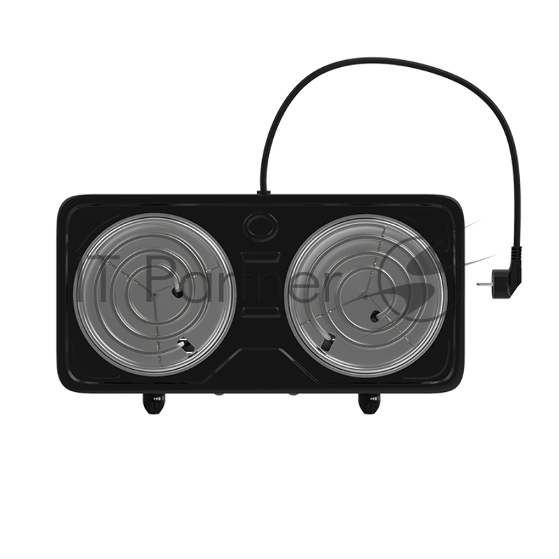 Плита настольная MAXVI HE201 black