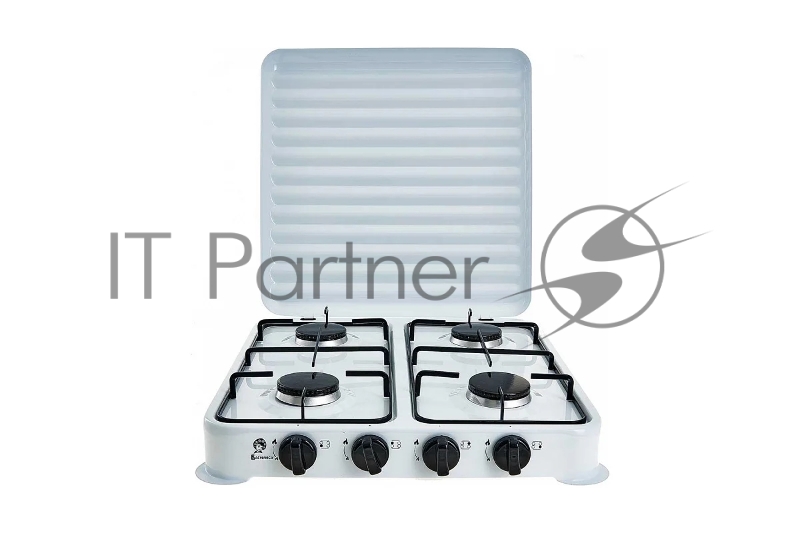 Плитка газовая ВАСИЛИСА ВА-6504 четырехконфорочная,белая