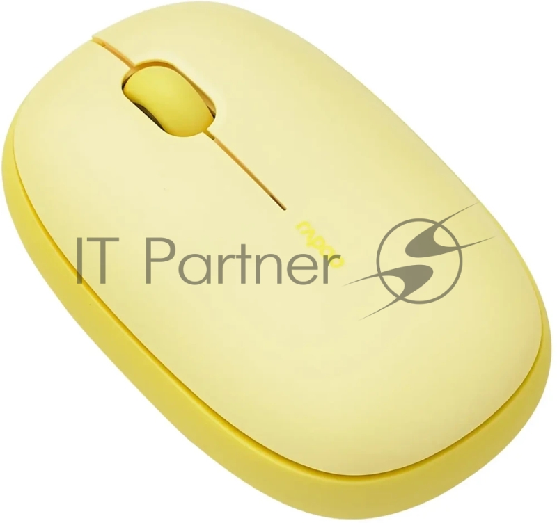 Мышь беспроводная Rapoo M650 Yellow