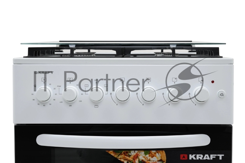 Плита комбинированная KRAFT KF-FSF6427AEWI