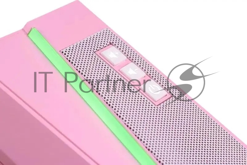 Акустическая система 2.0 REDRAGON 71776 Anvil, 5 Вт, RGB, USB+3.5мм розовый