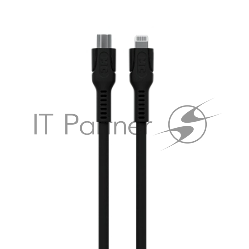 Кабель MORE CHOICE (4620202553690) K65ia 2м USB 3.0A PD 27W для Lightning ng 8-pin 2 м , черный
