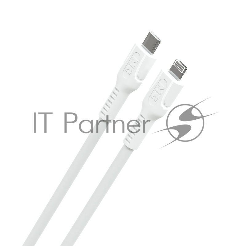 Кабель MORE CHOICE (4620202553713) K65ia 2м USB 3.0A PD 27W для Lightning ng 8-pin - 2 м , белый