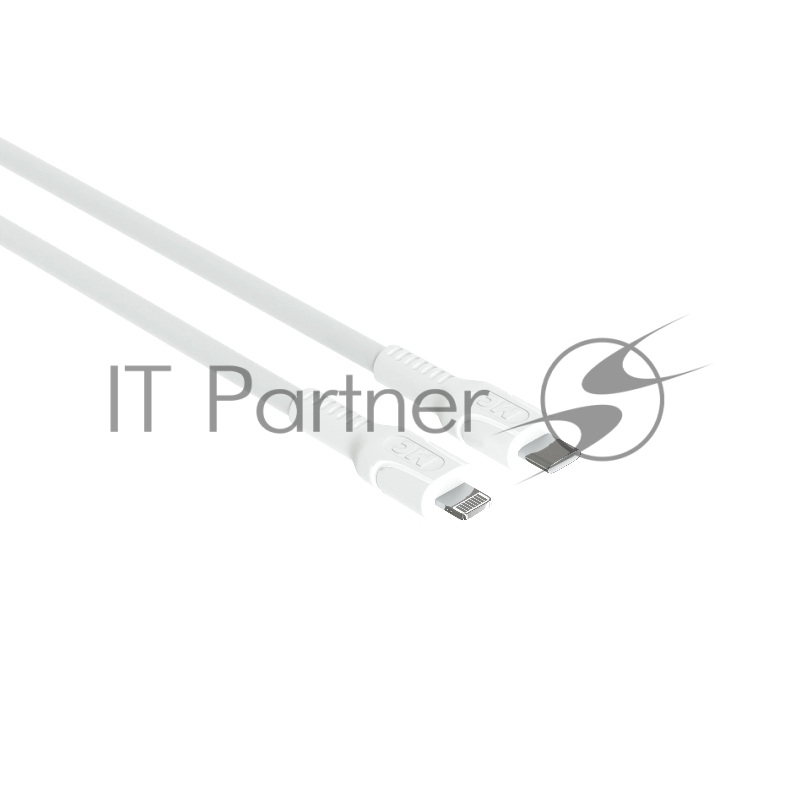 Кабель MORE CHOICE (4620202553713) K65ia 2м USB 3.0A PD 27W для Lightning ng 8-pin - 2 м , белый
