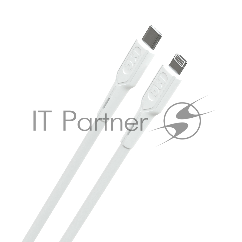 Кабель MORE CHOICE (4620202553256) K63ia 2м USB 3.0A PD 27W для Lightning ng 8-pin Type-C - 2м , белый