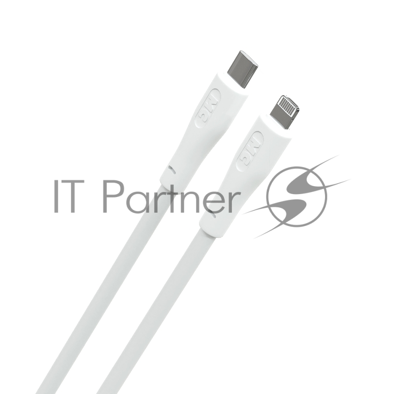 Кабель MORE CHOICE (4620202553119) K60ia 2м USB 3.0A PD 27W для Lightning ng 8-pin Type-C - 2м , белый