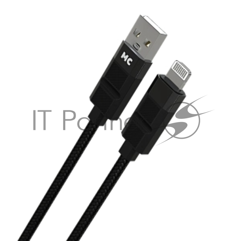 Дата-кабель MORE CHOICE (4620202554826) K87i 2м USB 2.4A для Lightning - 2м , черный