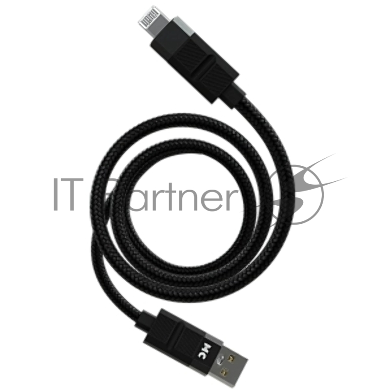 Дата-кабель MORE CHOICE (4620202554826) K87i 2м USB 2.4A для Lightning - 2м , черный
