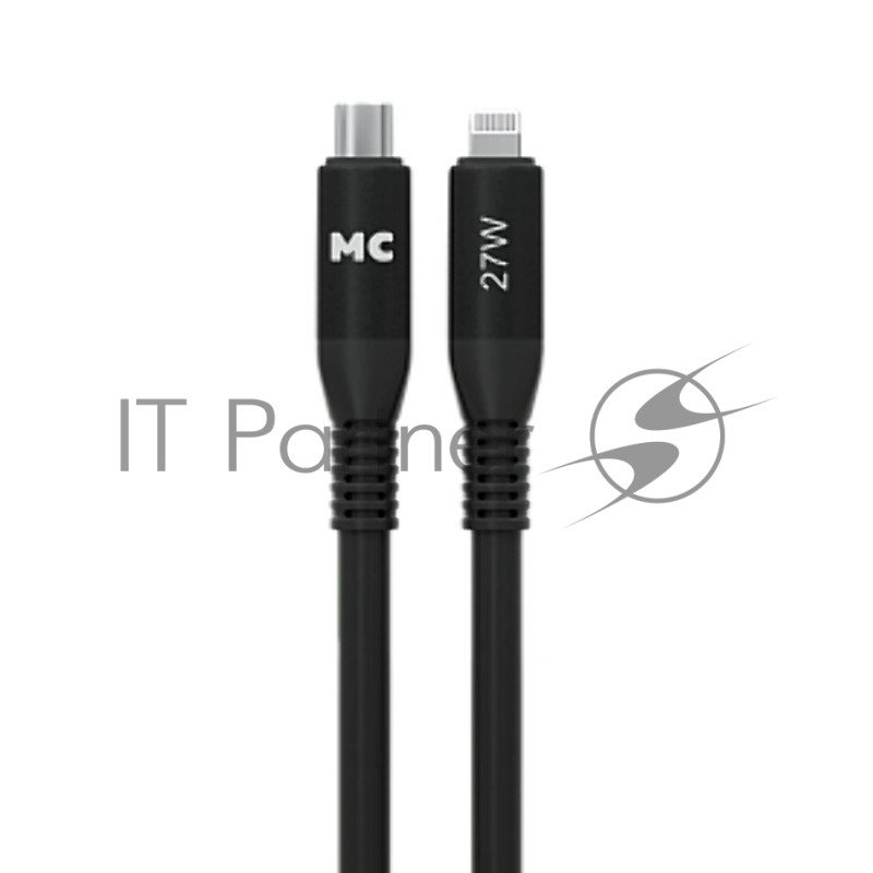 Дата-кабель MORE CHOICE (4620202554581) K83ia 2м USB 3.0A PD 27W для Lightning ng 8-pin -2 м , черный