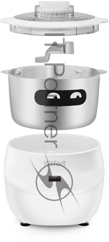 Миксер планетарный Kitfort КТ-3496 150Вт белый